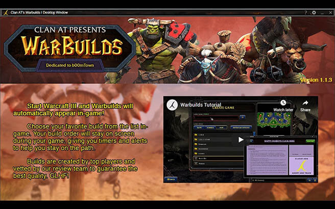 Warbuilds screenshot image