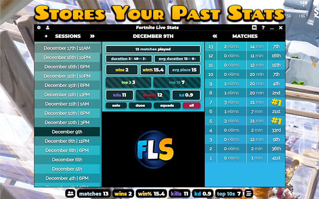 Fortnite Live Stats screenshot image