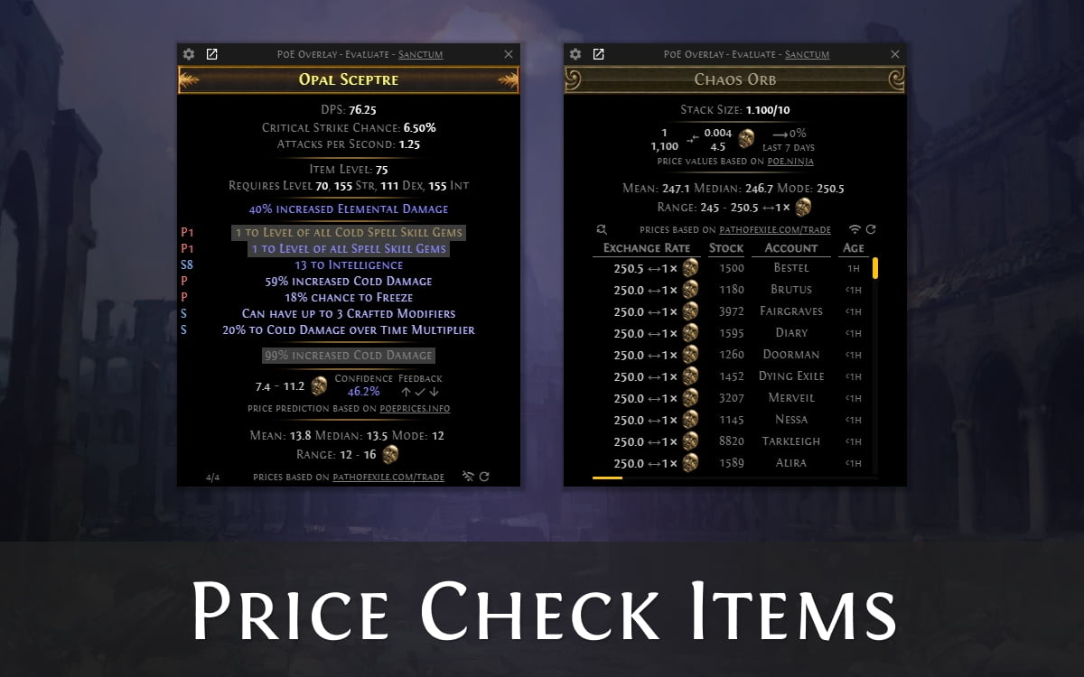 PoE Overlay
