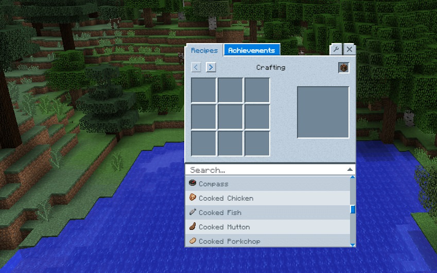 Minecraft Recipe screenshot image