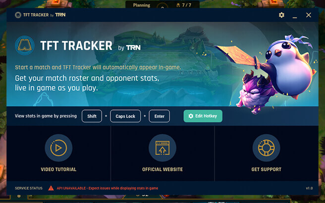 Teamfight Tactics Tracker screenshot image