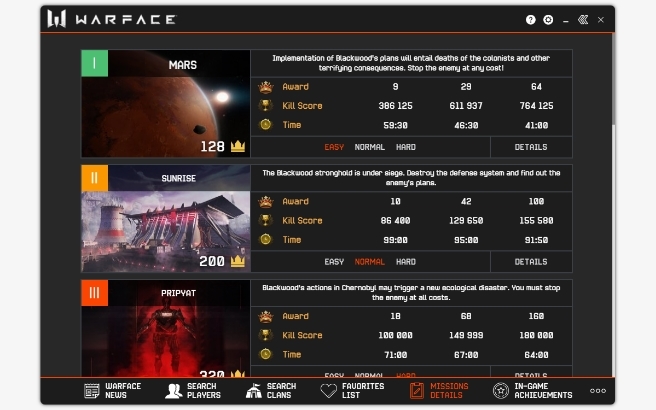 Warface Tracker screenshot image