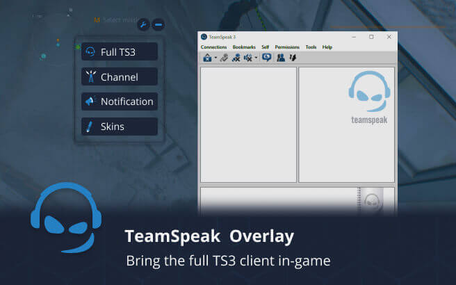 TeamSpeak Overlay screenshot image
