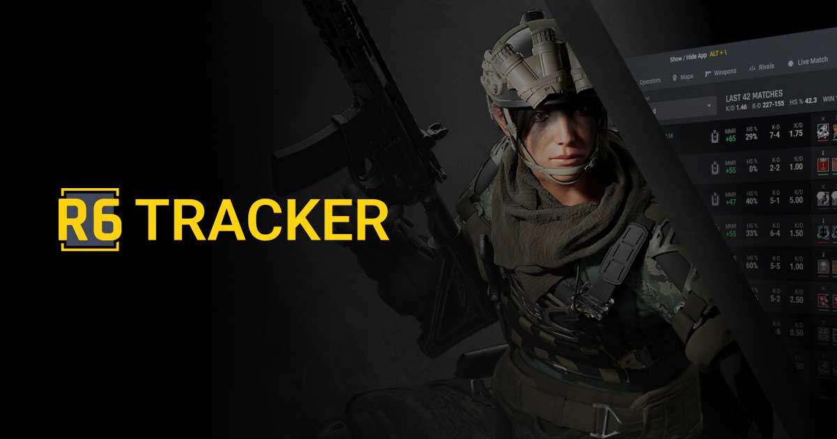Rainbow 6 Siege Tracker - Desktop App on Overwolf